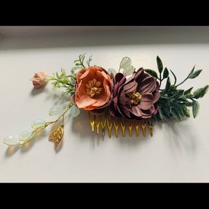 Floral hair piece